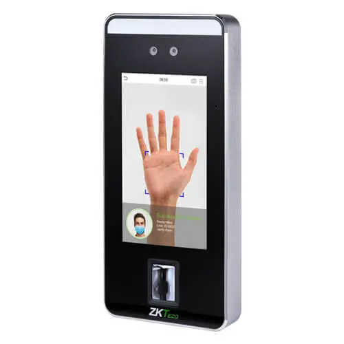 [SpeedFace-V5L[P]] Face & Palm Verification Terminal with Mask Detection ZK-SpeedFace-V5L[P]
