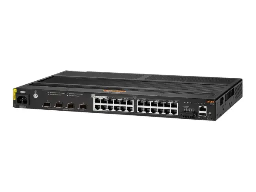[JL818A] HPE Aruba Networking 4100i 24p 1GbE 20p Class4 PoE and 4p Class6 PoE 4p SFP+ Switch 