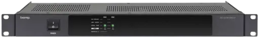 [REVAMP2060T] Biamp 2 Channel class D amplifier 2 x 60 Watts (70/100 Volts or RMS @ 4 Ohms) or in bridge mode 1 x 120 Watts (70/100 Volts or RMS @ 8 Ohms), convection cooled, 1 U, 19" rackmount