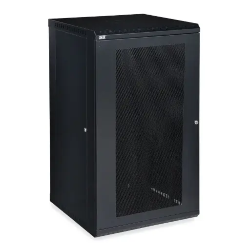 [DSB22-800] FINOSEL, Cabinet, 22U WM DS Cabinet, 600x800mm, Black, With PDU & Fan