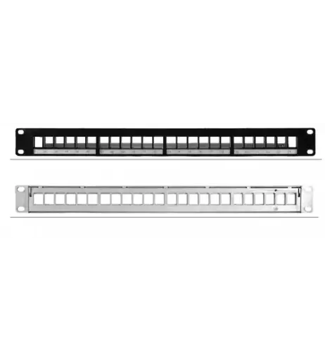 [92-301] BNET 24 PORT (12LCD) SINGLE MODE PATCH PANEL 19" 1U WITH ALL ACCESSORIES & 24 LC/UPC OS2 PIGTAILS Model : B-PP24LC-SMP 