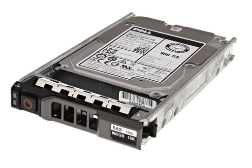 [400-ATIR] 900GB 15K RPM SAS 12Gbps 512n 2.5in Hot-plug Hard Drive 3.5in HYB CARR CK