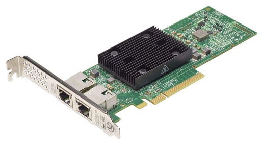 [540-BBVM] Broadcom 57416 Dual Port 10Gb Base-T PCIe Adapter Low Profile Customer Install