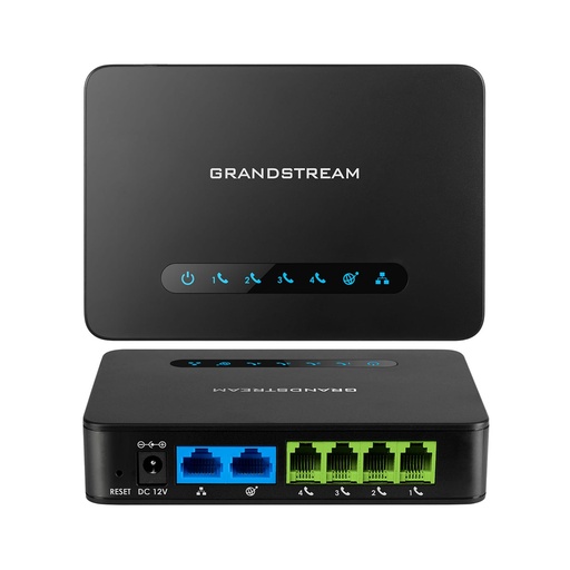 [HT814] HT814 delivers powerful VoIP technology and routing capabilities to home and office environments, and allows users to successfully connect their analog devices to a manageable
