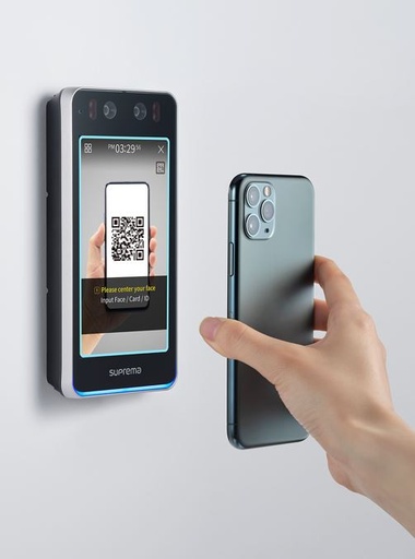 [BS3-APWB] Multiple Credential, Face Recognition (IR+Visual), QR/Barcode, MultiCLASS SE and Dual RFID (125kHz EM, HID Prox & 13.56Mhz MIFARE, MIFARE Plus, DESFire/EV1, FeliCa, iCLASS SE/SR/Seos, NFC, BLE), IP65, IK06, RTSP, Intercom (SIP), Wifi, PoE