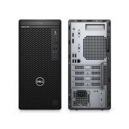 [N011O3000MTAC_EM_VP_UBU_OCEAN] OptiPlex 3000 Tower i5-12500 (6 Cores/18MB/12T/3.0GHz to 4.6GHz/65W), 1M.2 2230 512GB PCIe NVMe Class 35 Solid State Drive (EM)TA , 8GB , DVD-RW ,  Intel Integrated Graphics , Dell Optical Mouse - MS116 - Black , Dell Wired Keyboard-KB216 - Arabic (QWERTY) - Black , Ubuntu Linux 20.04 , 1Y Pro Support Service