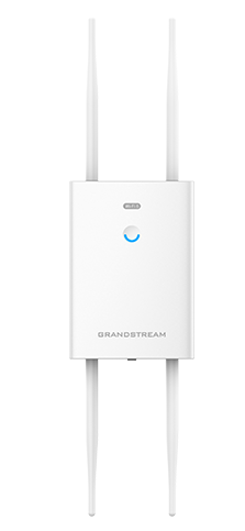 [GWN7664LR] The GWN7664LR is an outdoor 802.11ax 4×4:4 Wi-Fi 6 access point for medium-to-large businesses and enterprises who need to provide long-range coverage in both indoor and outdoor spaces. It offers weatherproof casing and heat resistant technology, dual-band 4×4:4 MU-MIMO with DL/UL OFDMA technology and a sophisticated antenna design for maximum network through that supports 750 clients and an expanded 300-meter coverage range