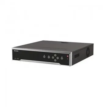 [DS-8616NI-I8] ● Up to 16 channel IP cameras can be connected
● Up to 12 MP high-definition live view, storage and playback
● Up to 256 Mbps (or 200 Mbps when RAID is enabled) high incoming bandwidth ensures IP cameras can be connected
● 2 HDMI (different source) and 2 VGA (different source) interfaces
● 8 HDD can be used for continuous video recording
● Supports some specialist cameras, including people counting camera/ANPR (automatic number plate recognition) camera/fisheye camera
● Advanced streaming technology enables smooth live view in poor network conditions
● Supports RAID 0, 1, 5, 6, 10 and N+1 hot spare for even more reliable data storage, effectively avoids data loss risks 