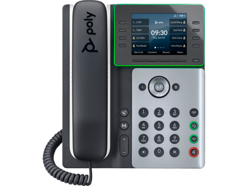 [82M89AA] Poly Edge E350 IP PH PoE-e